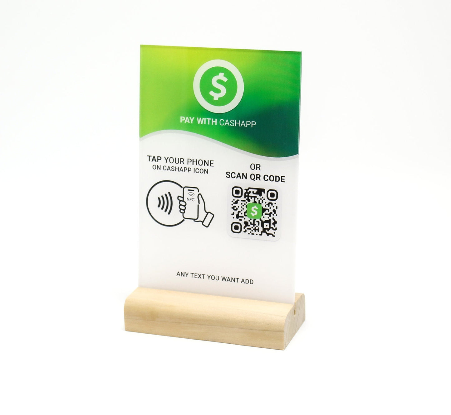 NFC google tap to review stands to boost your online presence, nfc plaque, mini qr code sign, business review link, leave a review plaque