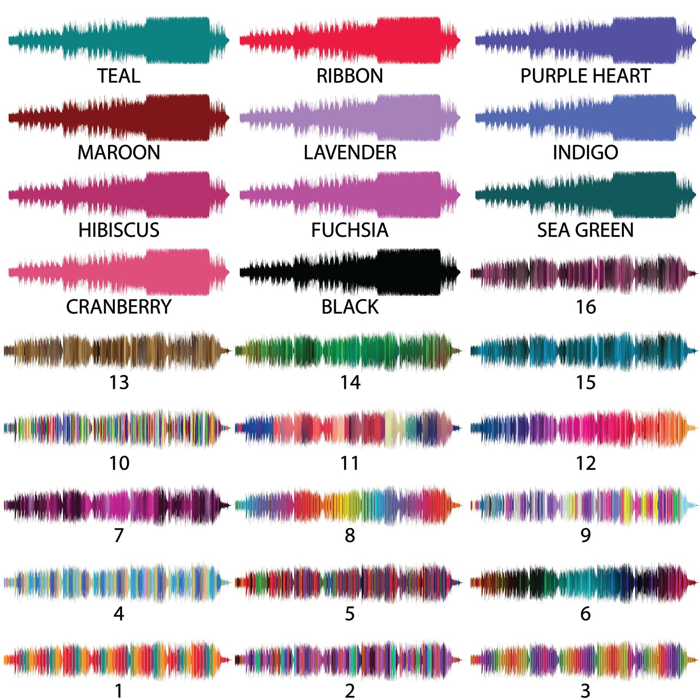 Artblox Soundwave Art With Scannable Qr Code Any Video Voice Recording Baby Heartbeat Or Song Spotify Plaque Christmas Personalized Gifts