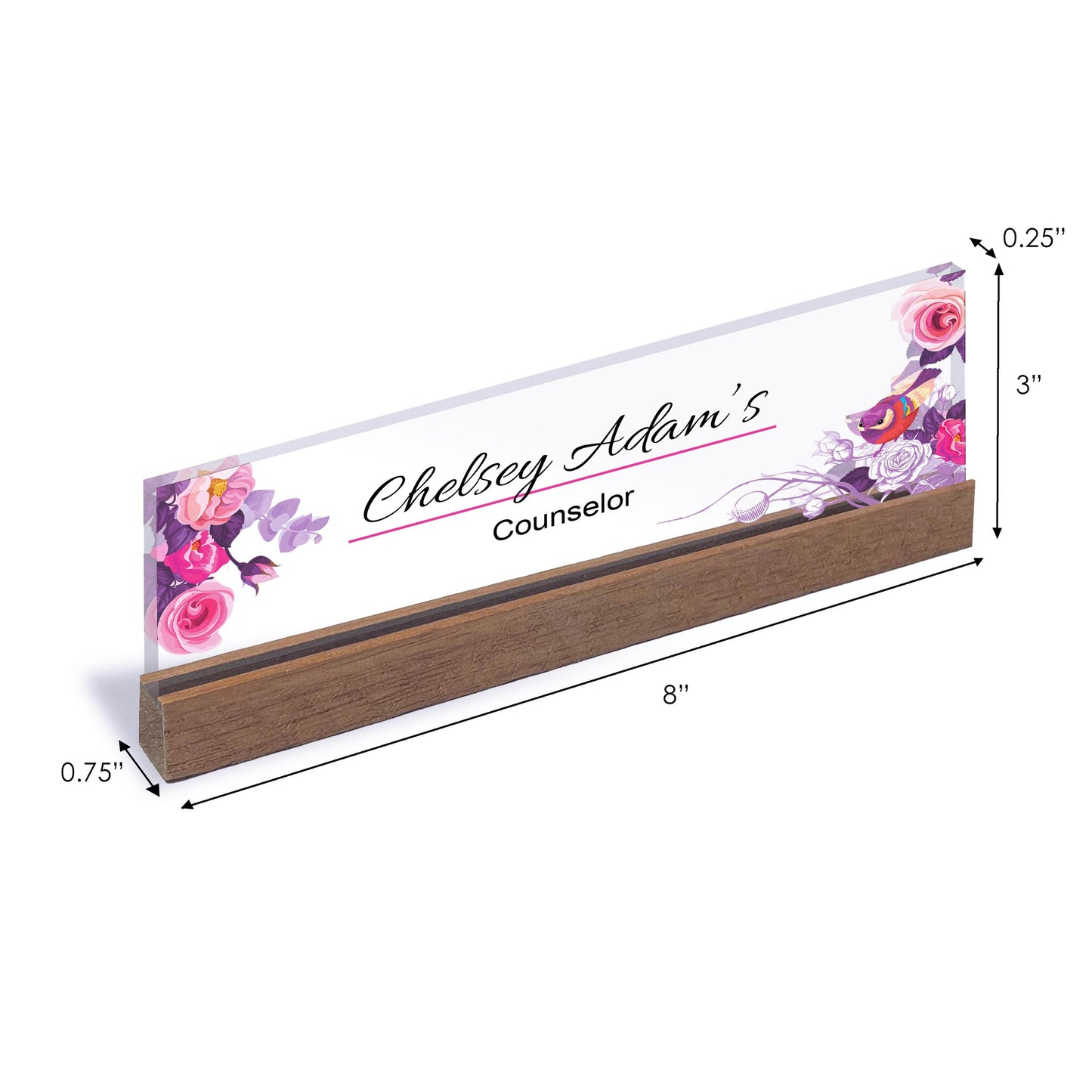 Personalized Custom Office Gifts, Boss Day Gift, Office Decor for Men and Women, Administrative Gift
