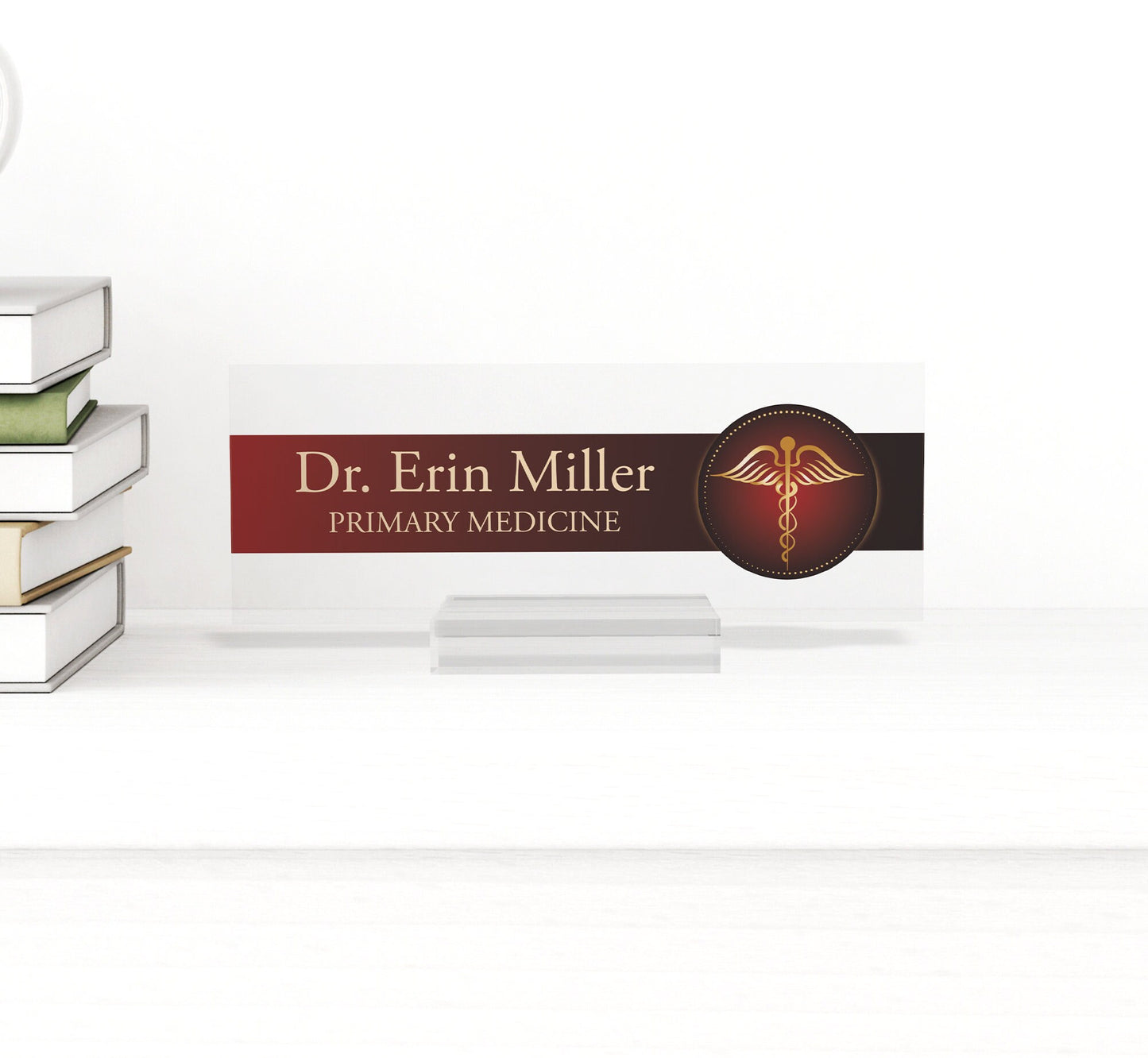 Personalized name plate for desk, custom office decor, work gift, coworker gift, desk nameplate, desk sign, office gift, promotion gift