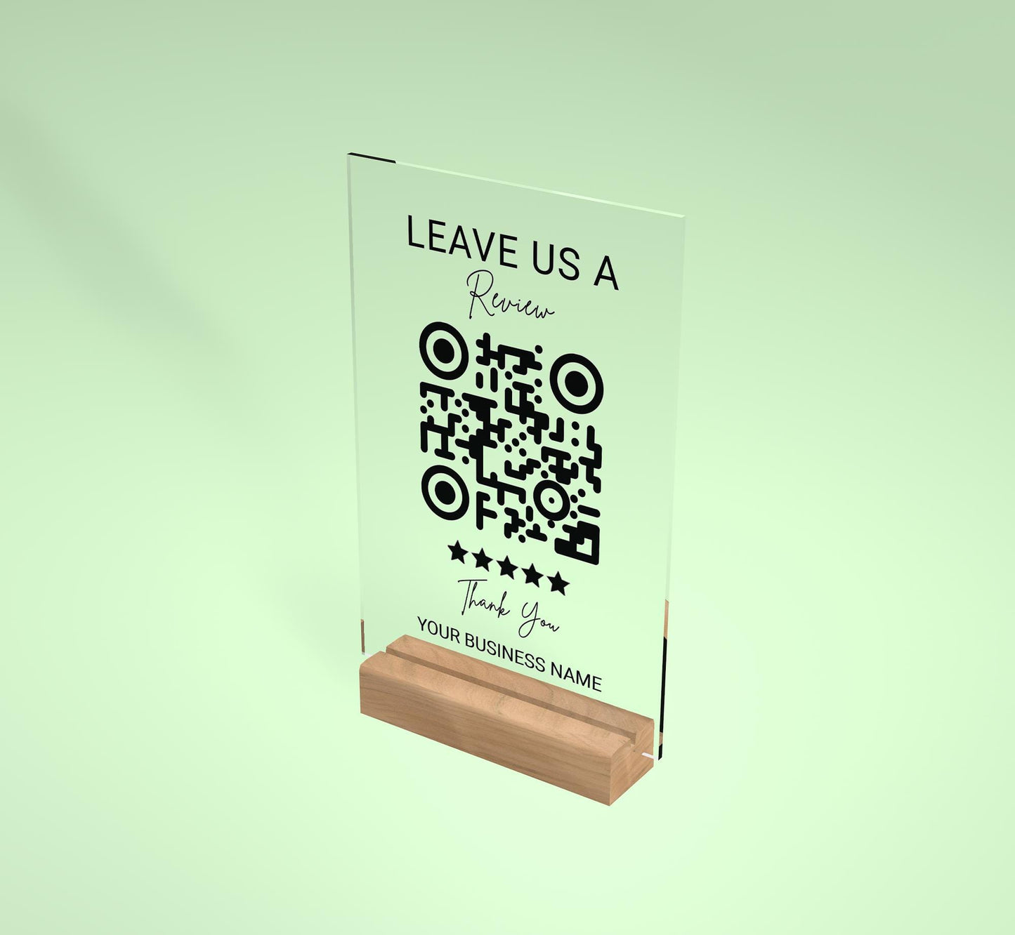 Custom QR Code Sign, Personalized QR Sign, Payment Method Sign, Shop Decor, Business Social Media Sign, Gratuity Sign, Custom Logo Sign