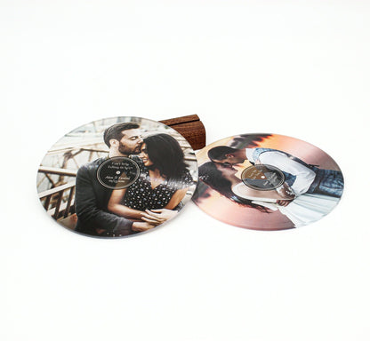 Personalized vinyl record, acrylic music plaque, custom plaque, music award, best artist award, vinyl record plaque 5"x5"