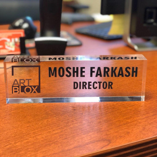 Custom Order Personalized Name Plate for Desk | Custom Office Decor Nameplate Sign | Personalised Gift