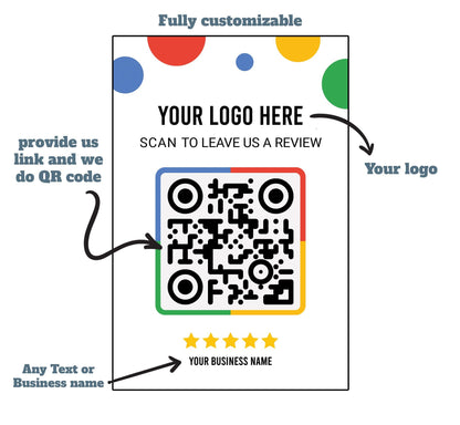 QR Code Display Sign Social Media QR Code | Salon Sign | Beauty Sign | Hairdressers Beautician Sign (4x6)inch with Different Size Option