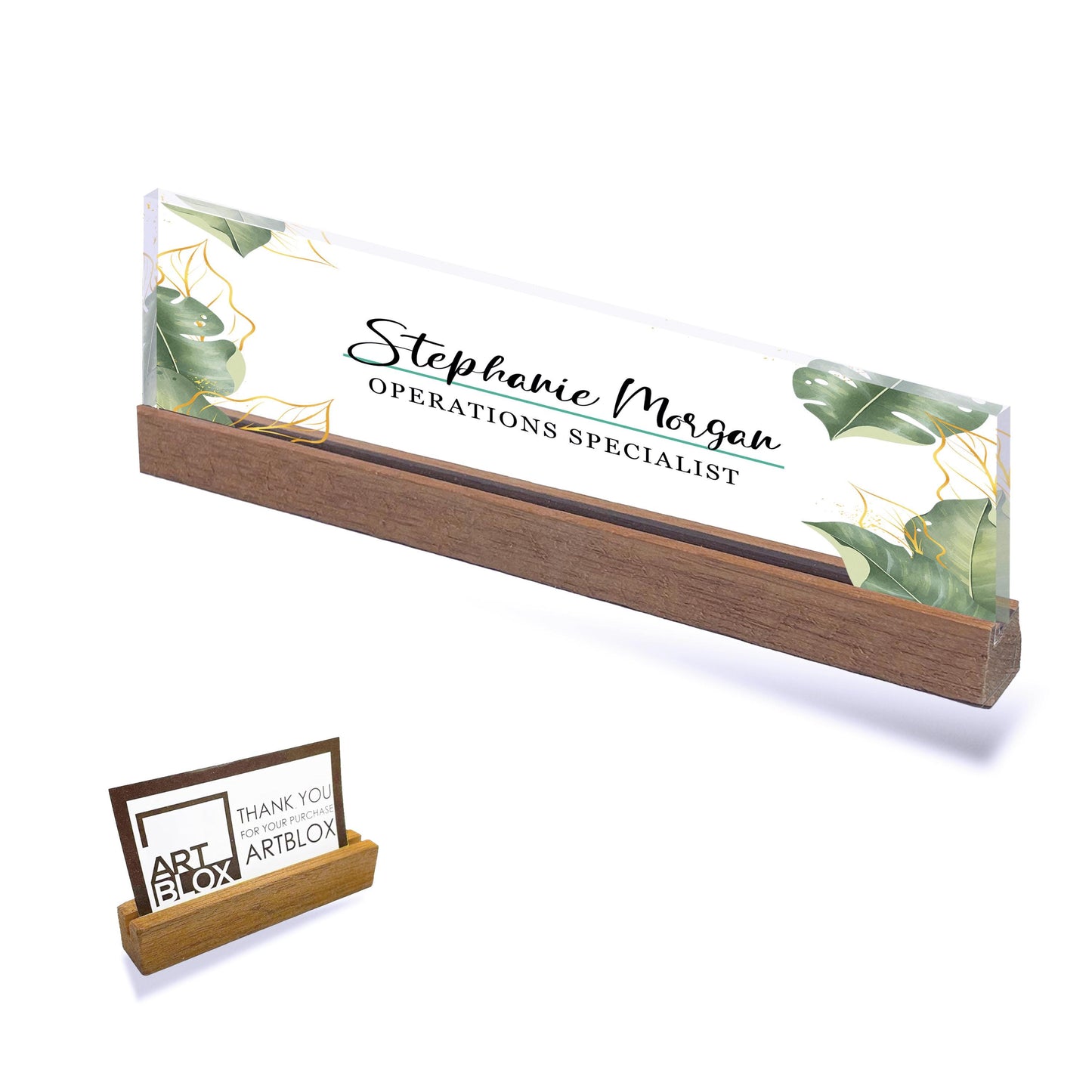 Acrylic Name Plate, Gifts for Him, Christmas Gifts, Personalized Desk Name Plate, Custom Acrylic Name Plate, Promotion Gifts, Desk Plaque