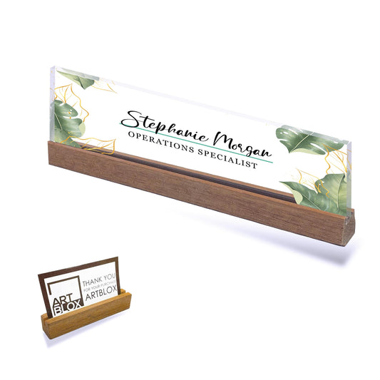 Acrylic Name Plate, Gifts for Him, Christmas Gifts, Personalized Desk Name Plate, Custom Acrylic Name Plate, Promotion Gifts, Desk Plaque