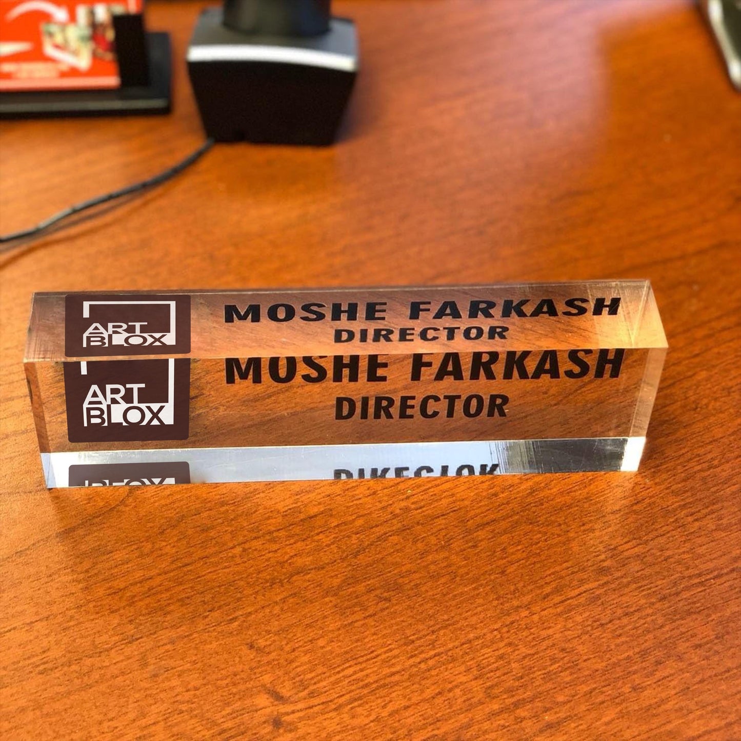 Custom Order Personalized Name Plate for Desk | Custom Office Decor Nameplate Sign | Personalised Gift
