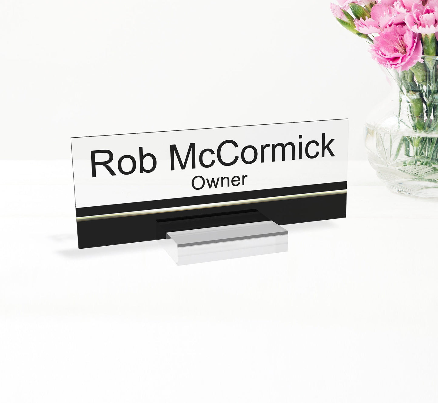 Custom Name Plate for Desk | Office Decor | Desk Nameplate | Personalized Gift | Acrylic Plaque | Gift for Women | Gift for Lady
