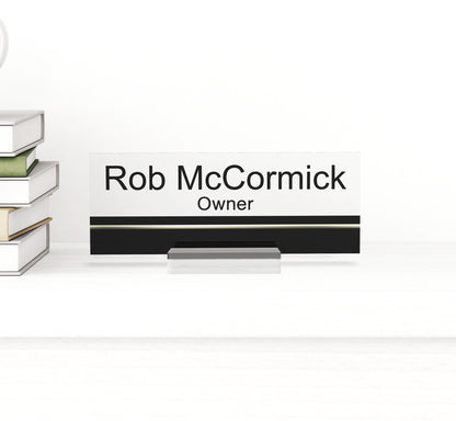 Custom Name Plate for Desk | Office Decor | Desk Nameplate | Personalized Gift | Acrylic Plaque | Gift for Women | Gift for Lady