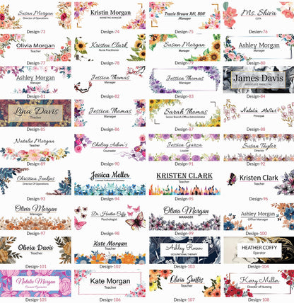 CUSTOM Name Desk Plate, Personalised Name Sign Plaque for Office Decor, Clear Acrylic Block, Coworker Teacher New Job PHD Secret Santa Gift