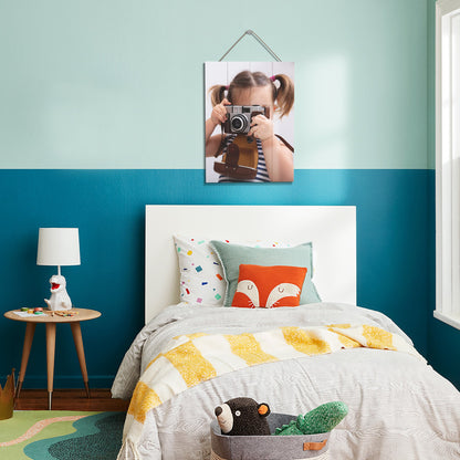 Custom Picture Frames On Real Wood Wall Art Print Pictures From Your Phone Wedding Baby Dog Family Christmas Customized Gifts Photo Prints 12x16"