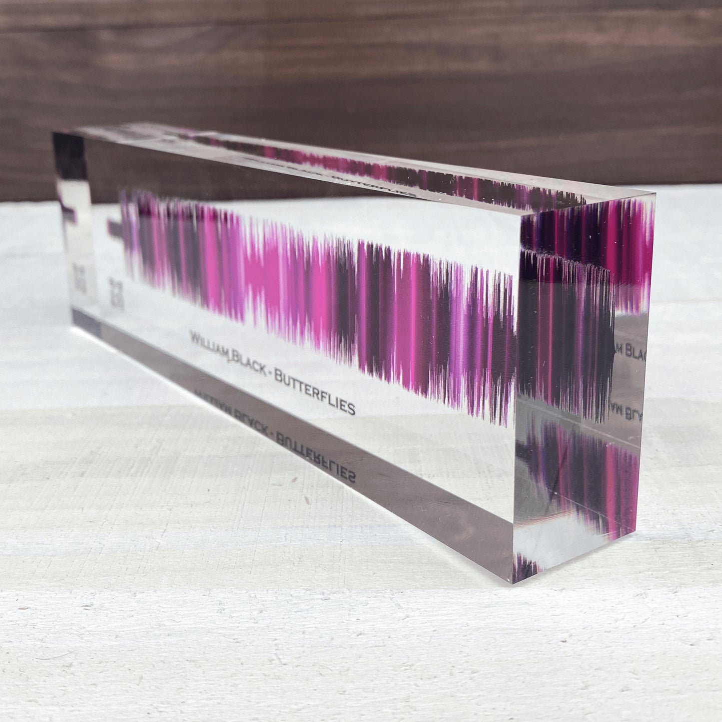 Artblox Soundwave Art With Scannable Qr Code Any Video Voice Recording Baby Heartbeat Or Song Spotify Plaque Christmas Personalized Gifts