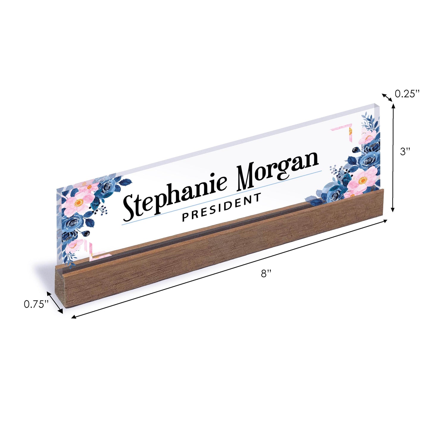 Personalized Desk Name plate nameplate