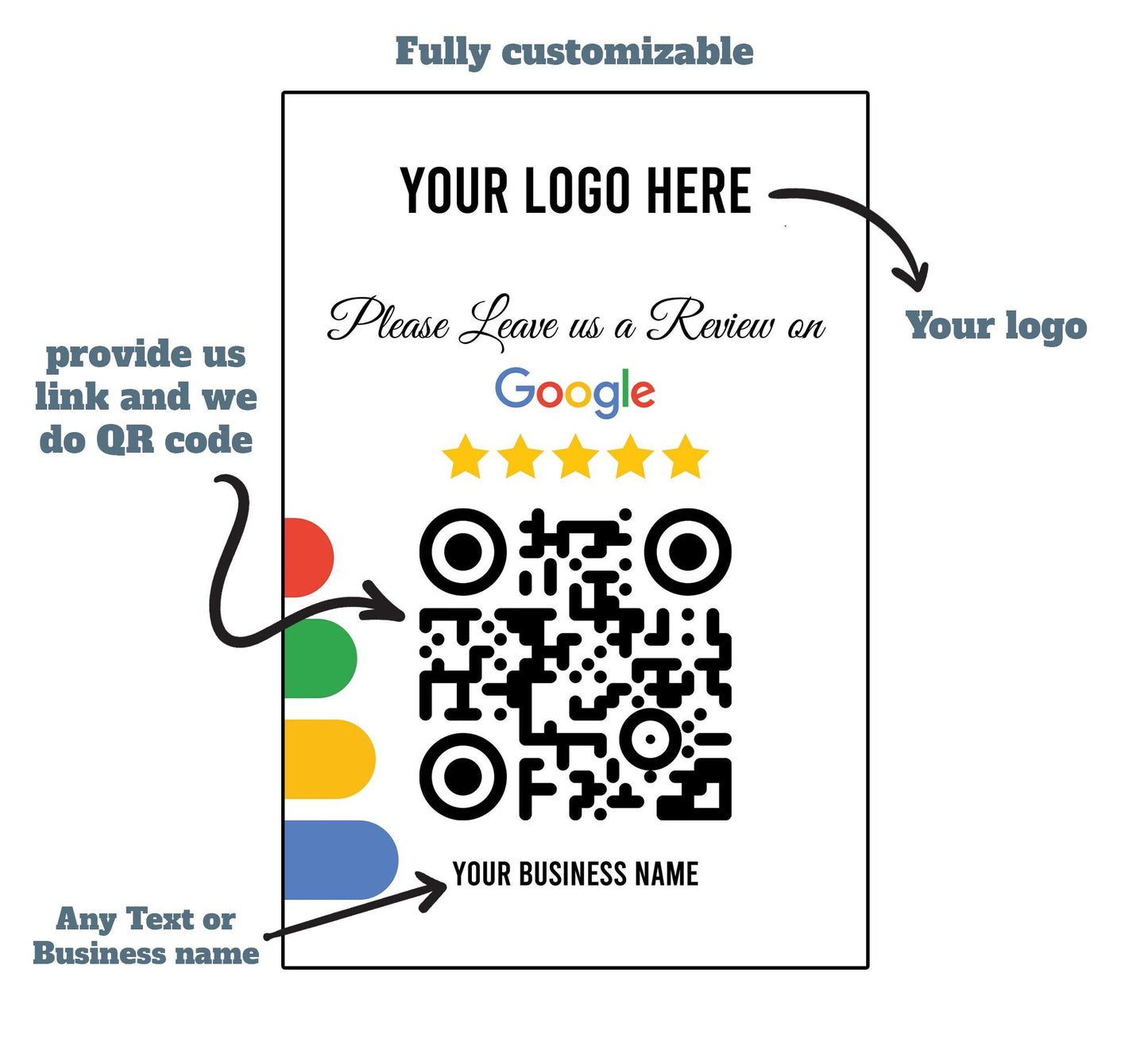 Social Media QR Code Sign | QR Code Sign | Beauty Sign| Business Sign | Payment Sign | Salon Sign