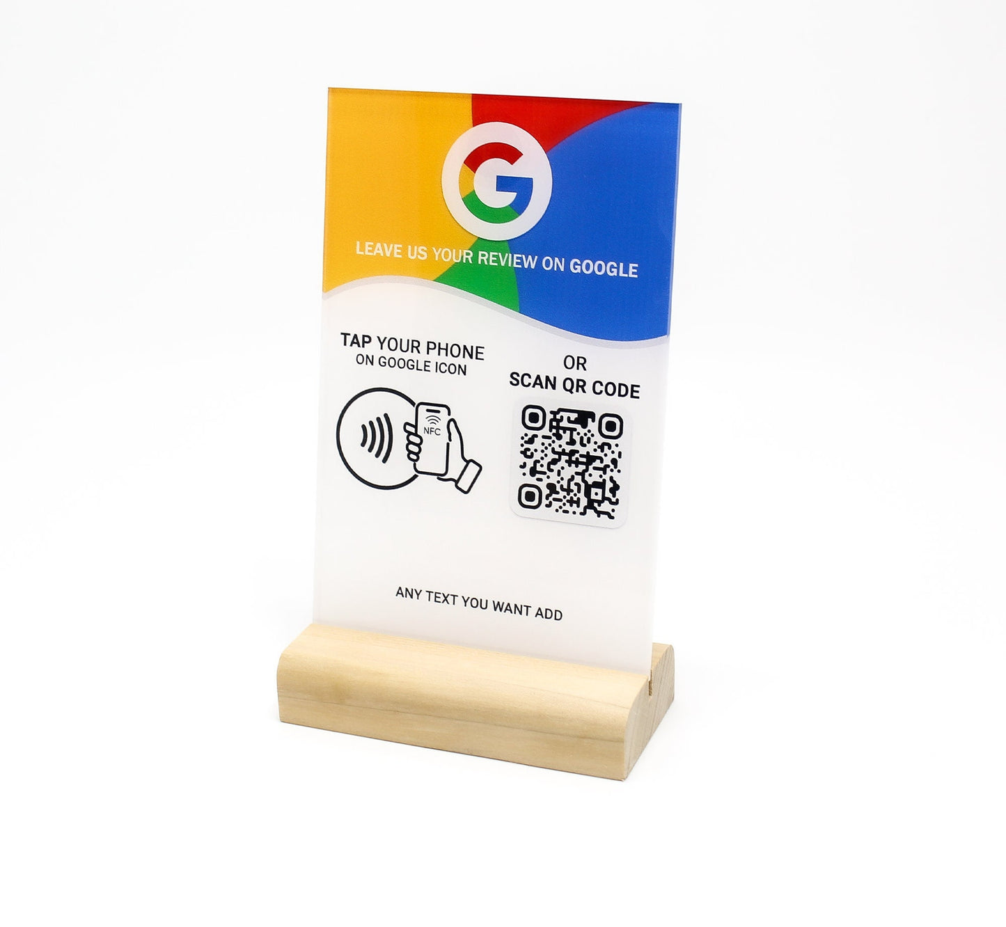 NFC google review stands - easy, instant feedback for businesses! boost your google reviews with our nfc online review stands