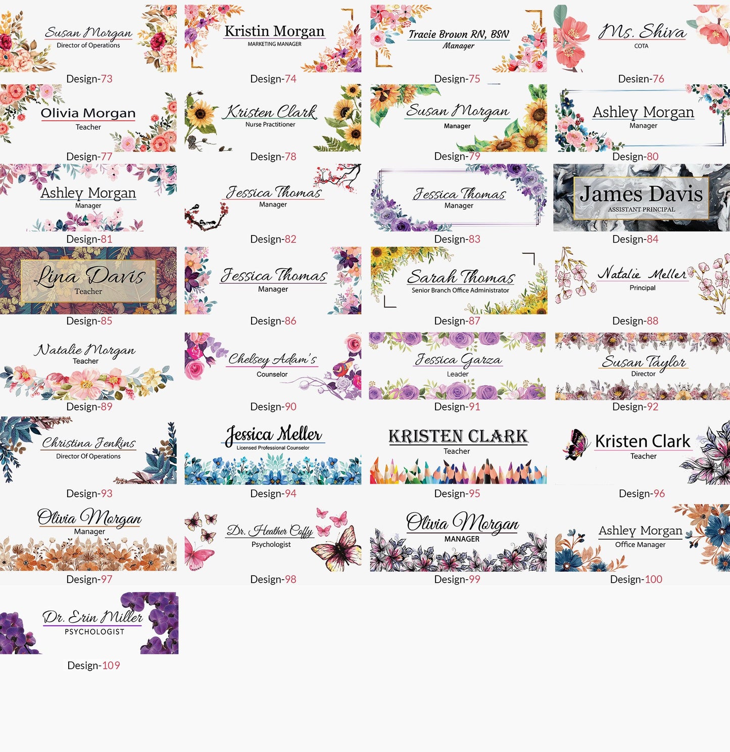 Custom Name Plates for Desk, Office Decoration for Men and Women, Clear Acrylic Desk Name Plate