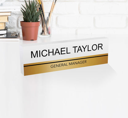 Personalized Social Worker Acrylic Desk Plaque, Social Worker Gift, LCSW Gift, Custom Name Plate for Desk, Gift For Social Worker,LCSW Gifts
