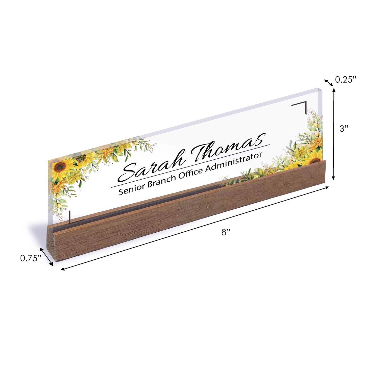 Personalized Teacher Name Plate, Custom Teacher Name Sign, Teacher Desk Sign, Teacher Appreciation Gift, Teacher Name Plate for Desk