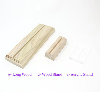 Please Leave Us A Review — Custom QR Code Acrylic Display, Easy Online Feedback, Acrylic Plaque with Clear Custom Stand, Restaurant Reviews