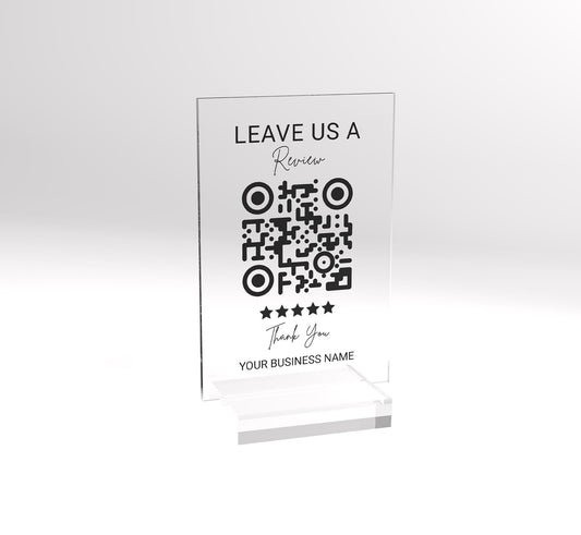 Acrylic Plaque, Business Review Sign, Salon Sign, Custom Cloud Media Sign, Reception Sign, Beauty Review Sign, Payment Method