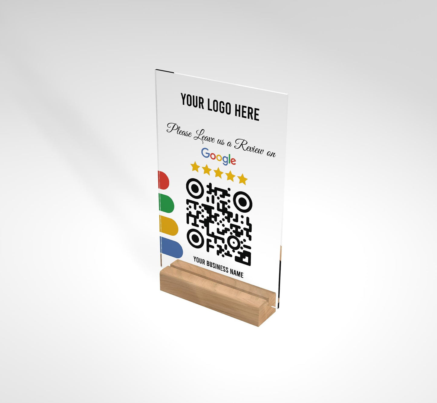 Review QR Code Sign, Review Sign, Signs For Businesses, Personalized Review Sign, Personalized Leave A Review Sign, Google Review