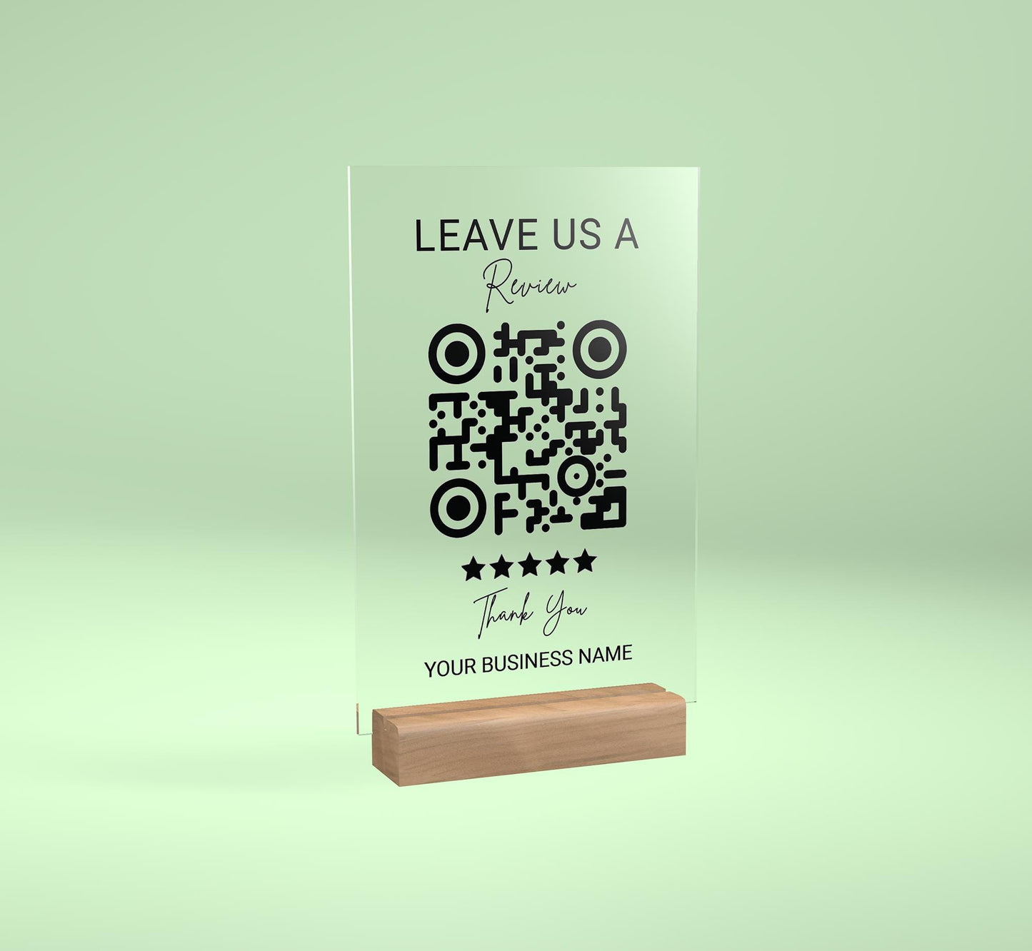 Custom QR Code Sign, Personalized QR Sign, Payment Method Sign, Shop Decor, Business Social Media Sign, Gratuity Sign, Custom Logo Sign