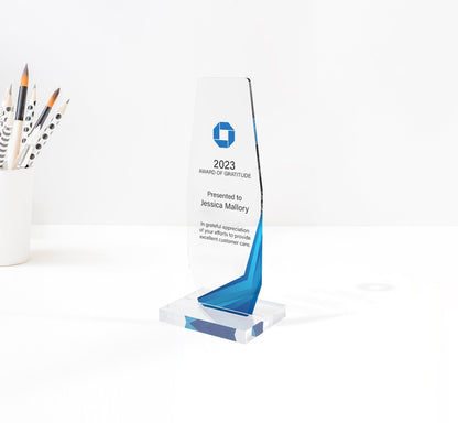 ARTBLOX - Custom trophy | custom award plaque | engraved award | engraved acrylic trophy | acrylic award
