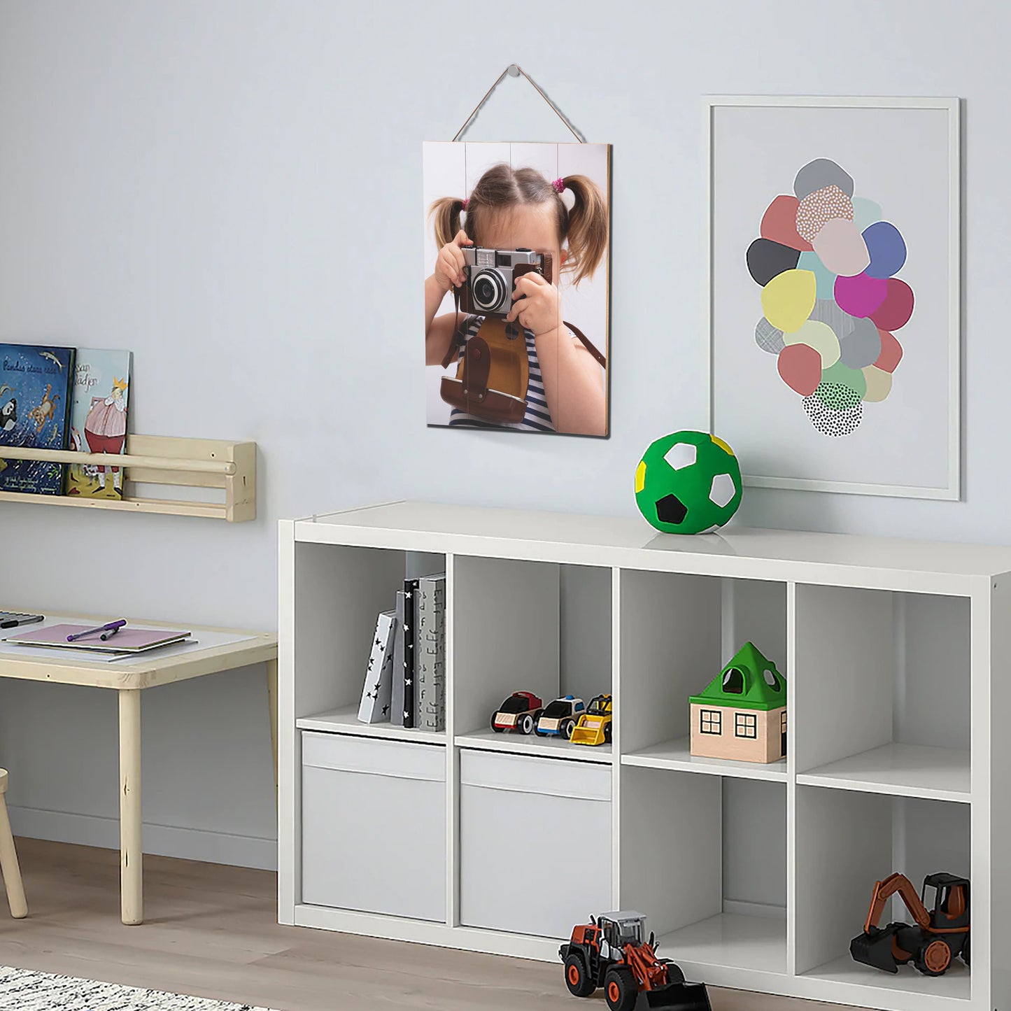 Custom Picture Frames On Real Wood Wall Art Print Pictures From Your Phone Wedding Baby Dog Family Christmas Customized Gifts Photo Prints 12x16"