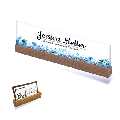 Custom Name Plate for Desk | Office Decor | Desk Nameplate | Personalized Gift | Acrylic Plaque | Gift for Women | Gift for Her