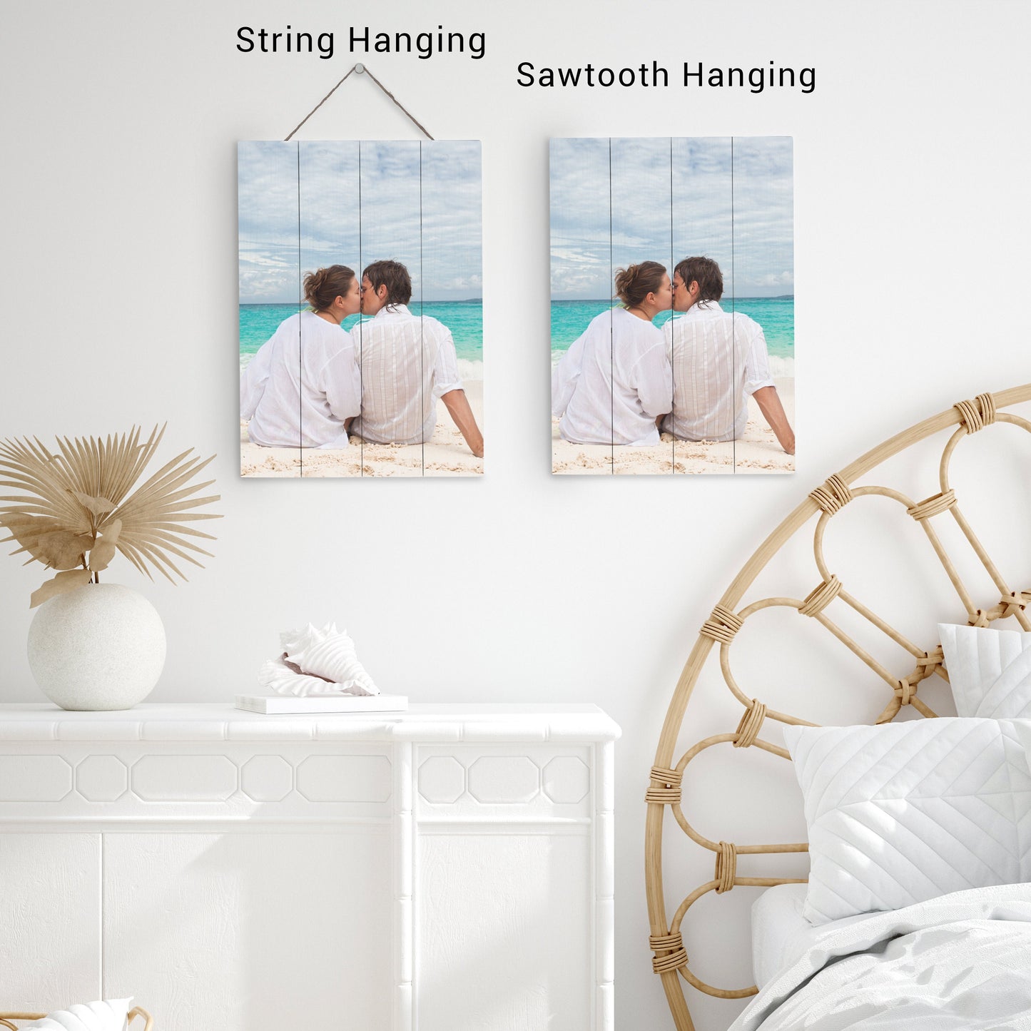 Artblox Handmade Personalized Photo Prints on Wood - Inspirational Wall Art with Your Picture - Custom Photo Gifts 6"x6"