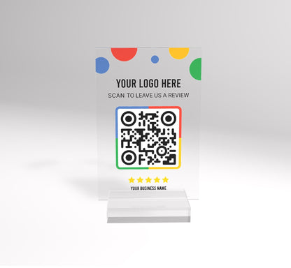 QR Code Display Sign Social Media QR Code | Salon Sign | Beauty Sign | Hairdressers Beautician Sign (4x6)inch with Different Size Option