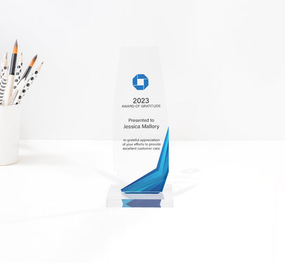 ARTBLOX - Custom trophy | custom award plaque | engraved award | engraved acrylic trophy | acrylic award